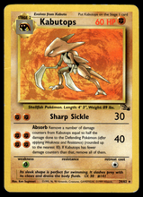 Load image into Gallery viewer, Pokemon Card Kabutops Fossil Set Non-Holo 24/62 LP-MP