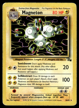 Load image into Gallery viewer, Pokemon Card Magneton Fossil Set Non-Holo 26/62 LP-MP