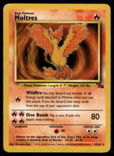 Load image into Gallery viewer, Pokemon Card Moltres Fossil Set Non-Holo 27/62 LP-MP