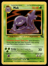 Load image into Gallery viewer, Pokemon Card Muk Fossil Set Non-Holo 28/62 LP-MP