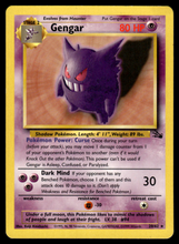Load image into Gallery viewer, Pokemon Card Gengar Fossil Set Non-Holo 20/62 NM-LP