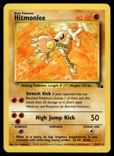 Load image into Gallery viewer, Pokemon Card Hitmonlee Fossil Set Non-Holo 22/62 NM-LP