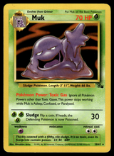 Load image into Gallery viewer, Pokemon Card Muk Fossil Set Non-Holo 28/62 NM-LP