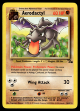 Load image into Gallery viewer, Pokemon Card Aerodactyl Fossil Set Non-Holo 16/62 NM-LP