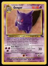 Load image into Gallery viewer, Pokemon Card Gengar Fossil Set Non-Holo 20/62 NM-LP