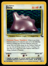 Load image into Gallery viewer, Pokemon Card Ditto Fossil Set Holo 3/62 LP-MP