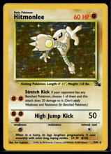 Load image into Gallery viewer, Pokemon Card Hitmonlee Fossil Set Holo 7/62 LP-MP