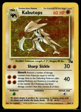 Load image into Gallery viewer, Pokemon Card Kabutops Fossil Set Holo 9/62 NM-LP