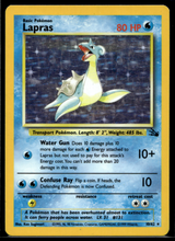Load image into Gallery viewer, Pokemon Card Lapras Fossil Set Holo 10/62 LP-MP