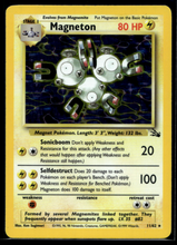 Load image into Gallery viewer, Pokemon Card Magneton Fossil Set Holo 11/62 LP-MP