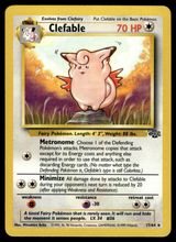 Load image into Gallery viewer, Pokemon Card Clefable Jungle Set Non-Holo 17/64 NM-LP