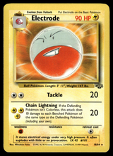 Load image into Gallery viewer, Pokemon Card Electrode Jungle Set Non-Holo 18/64 NM-LP