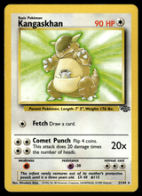 Load image into Gallery viewer, Pokemon Card Kangaskhan Jungle Set Non-Holo 21/64 NM-LP