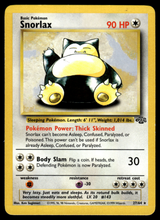 Load image into Gallery viewer, Pokemon Card Snorlax Jungle Set Non-Holo 27/64 NM-LP