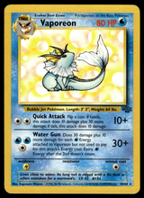 Load image into Gallery viewer, Pokemon Card Vapoeron Jungle Set Non-Holo 28/64 NM-LP