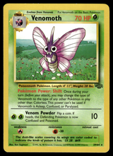 Load image into Gallery viewer, Pokemon Card Venomoth Jungle Set Non-Holo 29/64 NM-LP