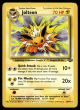 Load image into Gallery viewer, Pokemon Card Jolteon Jungle Set Non-Holo 20/64 NM-LP