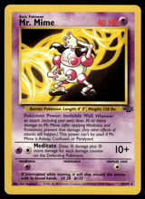 Load image into Gallery viewer, Pokemon Card Mr Mime Jungle Set Non-Holo 22/64 NM-LP