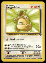 Load image into Gallery viewer, Pokemon Card Kangaskhan Jungle Set Non-Holo 21/64 NM-LP