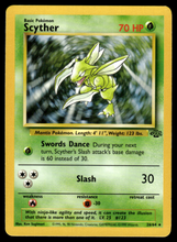 Load image into Gallery viewer, Pokemon Card Scyther Jungle Set Non-Holo 26/64 NM-LP