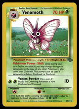 Load image into Gallery viewer, Pokemon Card Venomoth Jungle Set Non-Holo 29/64 NM-LP