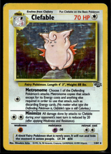Load image into Gallery viewer, Pokemon Card Clefable Jungle Set Holo 1/64 LP-MP