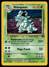 Load image into Gallery viewer, Pokemon Card Nidoqueen Holo Jungle Set 7/64 LP-MP