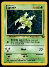 Load image into Gallery viewer, Pokemon Card Scyther Holo Jungle Set 10/64 LP-MP