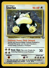 Load image into Gallery viewer, Pokemon Card Snorlax Holo Jungle Set 11/64 LP-MP