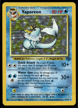 Load image into Gallery viewer, Pokemon Card Vapoeron Holo Jungle Set 12/64 LP-MP