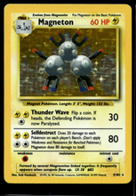 Load image into Gallery viewer, Pokemon Card Magneton Holo Base Set Unlimited 9/102 NM-LP