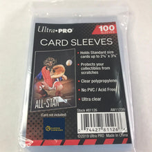 Load image into Gallery viewer, Ultra Pro Card Penny Sleeves 100 Pack #81126 Fits Pokemon + Other TCG's