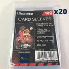 Load image into Gallery viewer, Ultra Pro Card Penny Sleeves 100 Pack #81126 Fits Pokemon + Other TCG's
