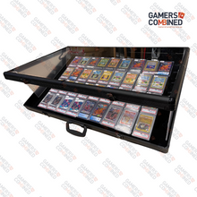 Load image into Gallery viewer, Sports Trading Cards Show Case TCG  - Holds Up To 50 PSA BGC CGC (Pre-Order)