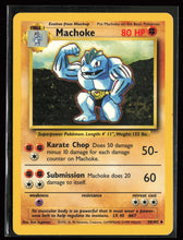 Load image into Gallery viewer, Machoke Base Set Unlimited 1999 Pokemon LP-MP