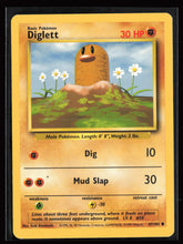 Load image into Gallery viewer, Diglett Base Set Unlimited 1999 Pokemon EXC-LP