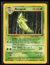 Load image into Gallery viewer, Metapod Base Set Unlimited 1999 Pokemon NM-EXC