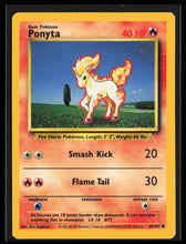 Load image into Gallery viewer, Ponyta Base Set Unlimited 1999 Pokemon EXC-LP