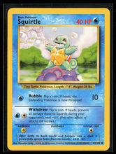 Load image into Gallery viewer, Squirtle Base Set Unlimited 1999 Pokemon LP-MP