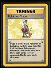 Load image into Gallery viewer, Pokemon Trader Trainer Base Set Unlimited 1999 EXC-LP
