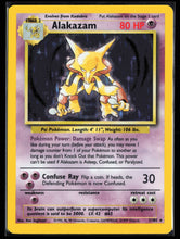 Load image into Gallery viewer, Alakazam Holo Base Set Unlimited 1999 Pokemon NM-LP