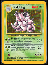 Load image into Gallery viewer, Nidoking Holo Base Set Unlimited 1999 Pokemon NM-EXC