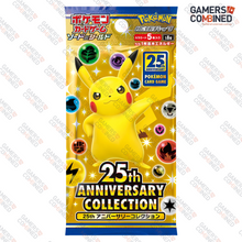 Load image into Gallery viewer, Pokemon 25th Anniversary Japan Booster Box S8a + 2 Promo Packs