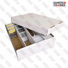 Load image into Gallery viewer, 2 x Cardboard 3200ct Trading Card Storage Box with Lid Holds up to 3200 Cards