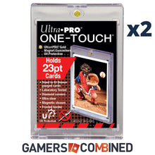 Load image into Gallery viewer, 2 x Pack Ultra Pro One-Touch Magnetic Case 23PT - Holds Pokemon + More