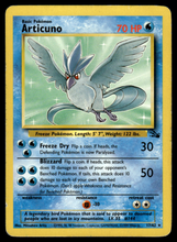 Load image into Gallery viewer, Pokemon Card Articuno Fossil Set Non-Holo 17/62 LP-MP
