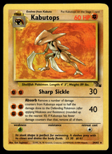 Load image into Gallery viewer, Pokemon Card Kabutops Fossil Set Non-Holo 24/62 NM-LP
