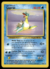 Load image into Gallery viewer, Pokemon Card Lapras Fossil Set Non-Holo 25/62 NM-LP
