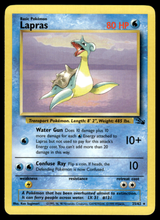 Load image into Gallery viewer, Pokemon Card Lapras Fossil Set Non-Holo 25/62 NM-LP
