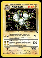 Load image into Gallery viewer, Pokemon Card Magneton Fossil Set Non-Holo 26/62 NM-LP
